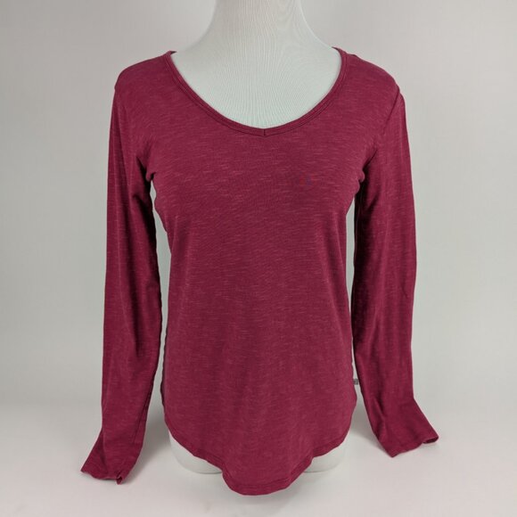 Toad and Co Marley Long Sleeve Tee - Raspberry - Picture 1 of 5